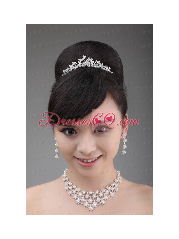 Multi Layers Gorgeous Bridal Jewelry Set