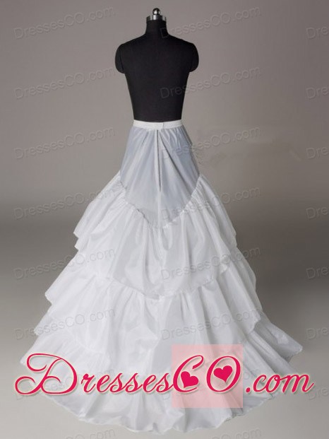 Beautiful Hot Organza Long Wedding Petticoat