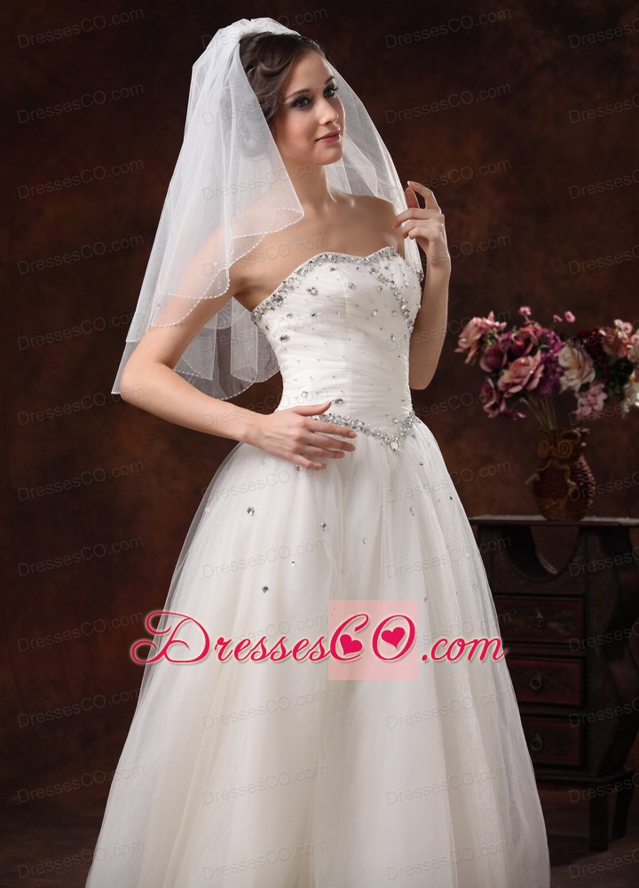 Two-tier Tulle Graceful Wedding Veil